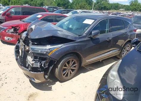 2019 Acura Rdx Technology Package из США, поврежденный, VIN 5J8TC2H58KL017177